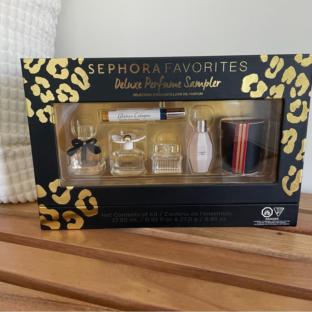 Sephora Deluxe Perfume Sampler with Black Packaging